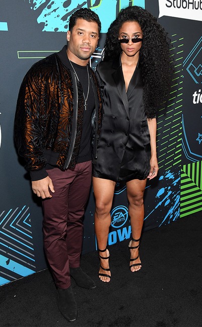 Russell Wilson, Ciara, Super Bowl 2019